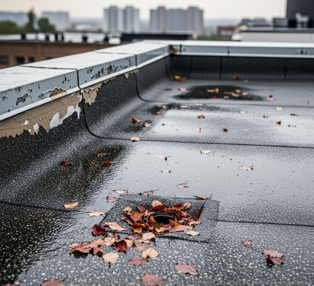 Daklekkage In De Herfst Landsmeer