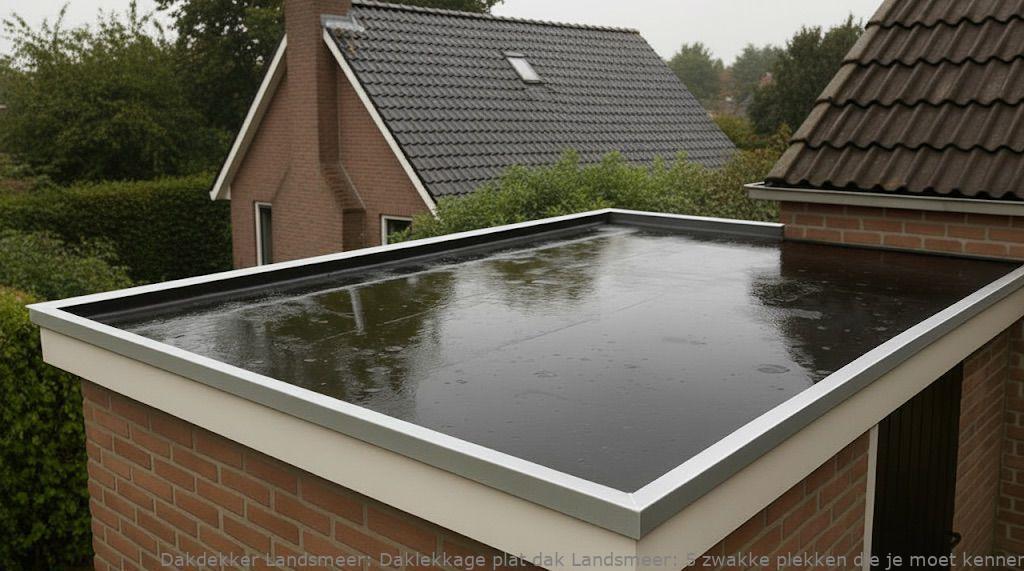 Daklekkage Plat Dak Landsmeer