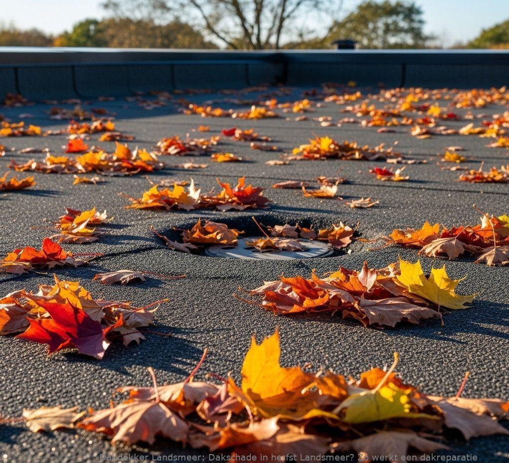 Dakschade In Herfst Landsmeer