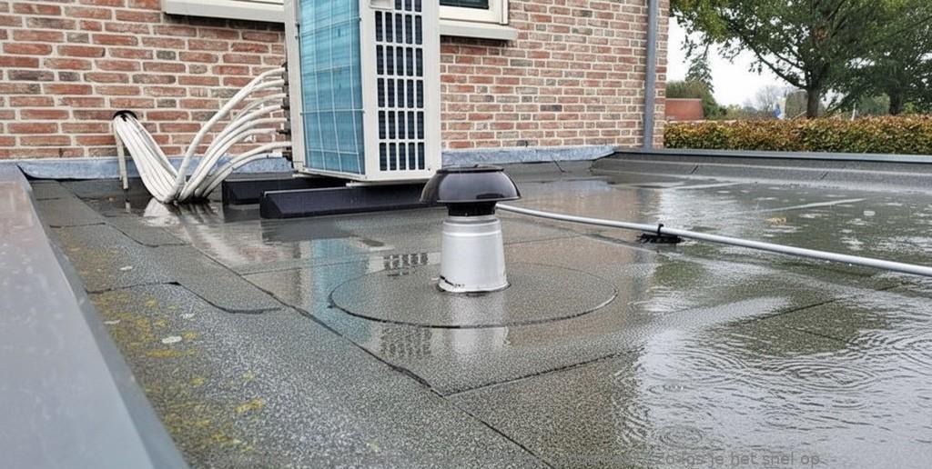 Plat Dak Lekkage Landsmeer